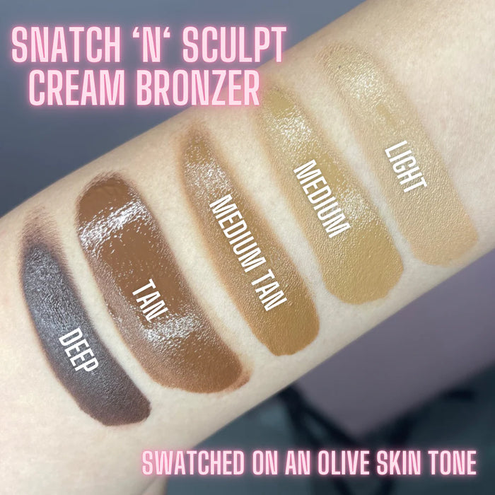 SNATCH N SCULPT CREAM BRONZER - LIGHT