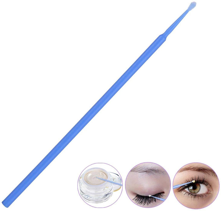 100 PCS Disposable Micro Brushes for Eyelash Extensions