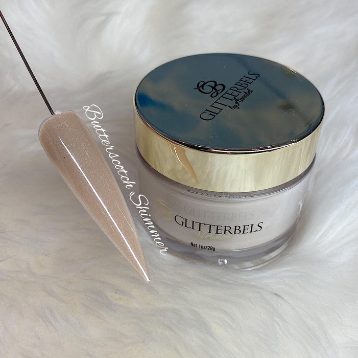 Butterscotch Shimmer Glitterbels Coloured Acrylic Powder