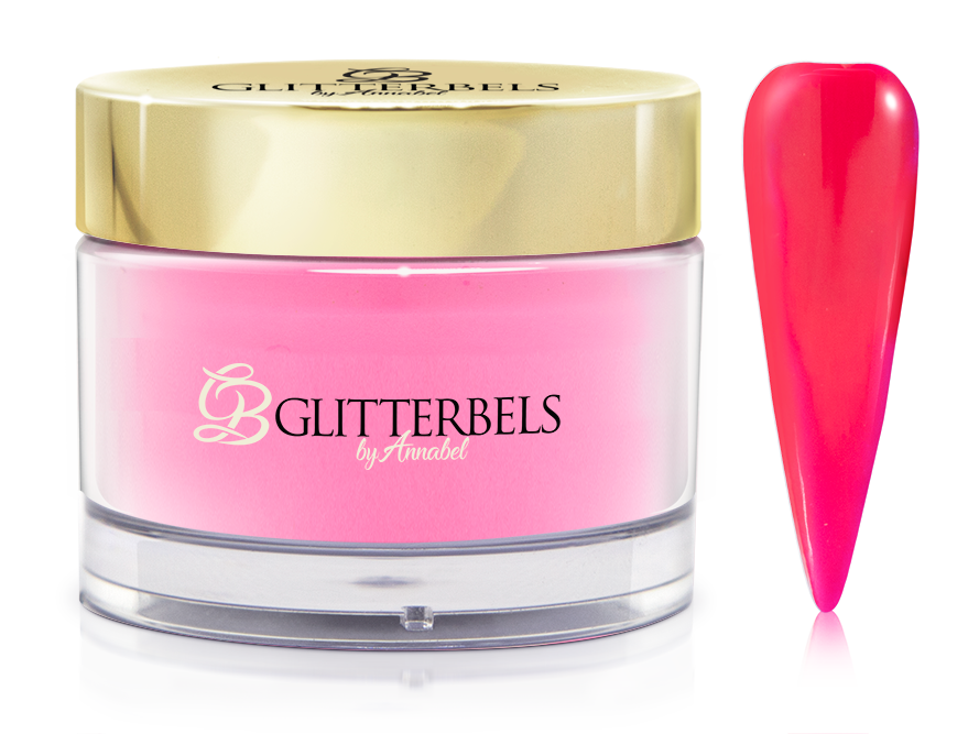 Highlighter Pink Glitterbels Coloured Acrylic Powder