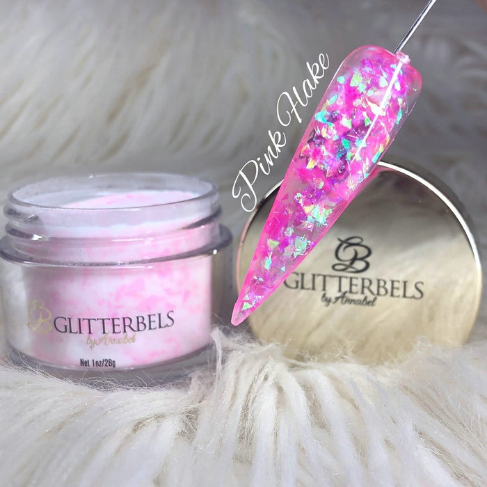 Pink Flake Glitterbels Pre Mixed Glitter