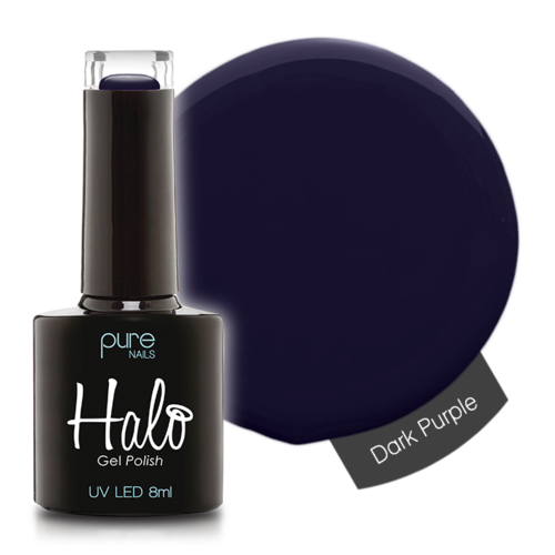 Halo Gel Polish 8ml Dark Purple
