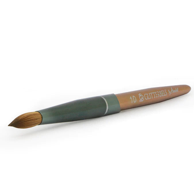 Glitterbels Acrylic Brush - Bronze - Size 12