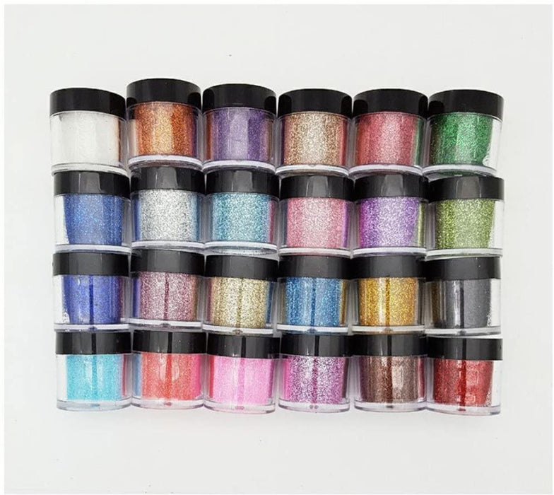 Individual 10gram Fine Glitter Powder Pots 24 to choose from.