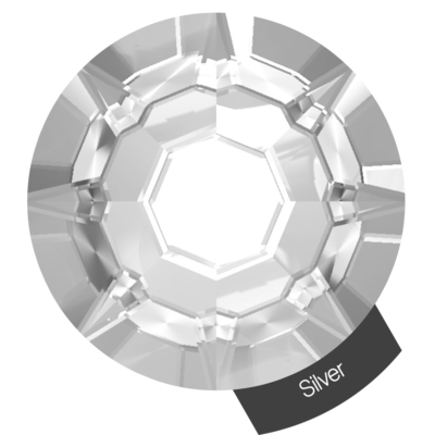 Halo Silver Crystals Size 2